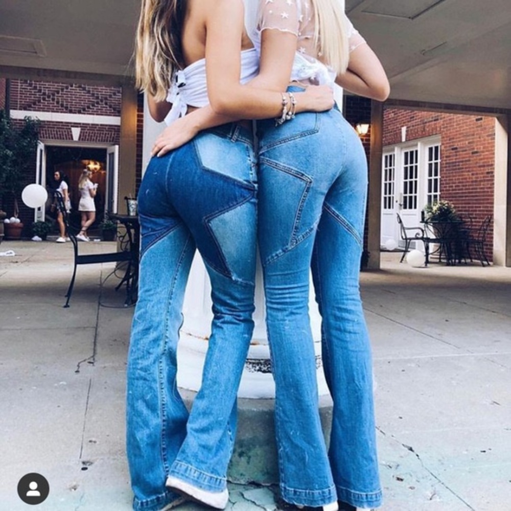 Revive Star Bell Bottom Jeans
